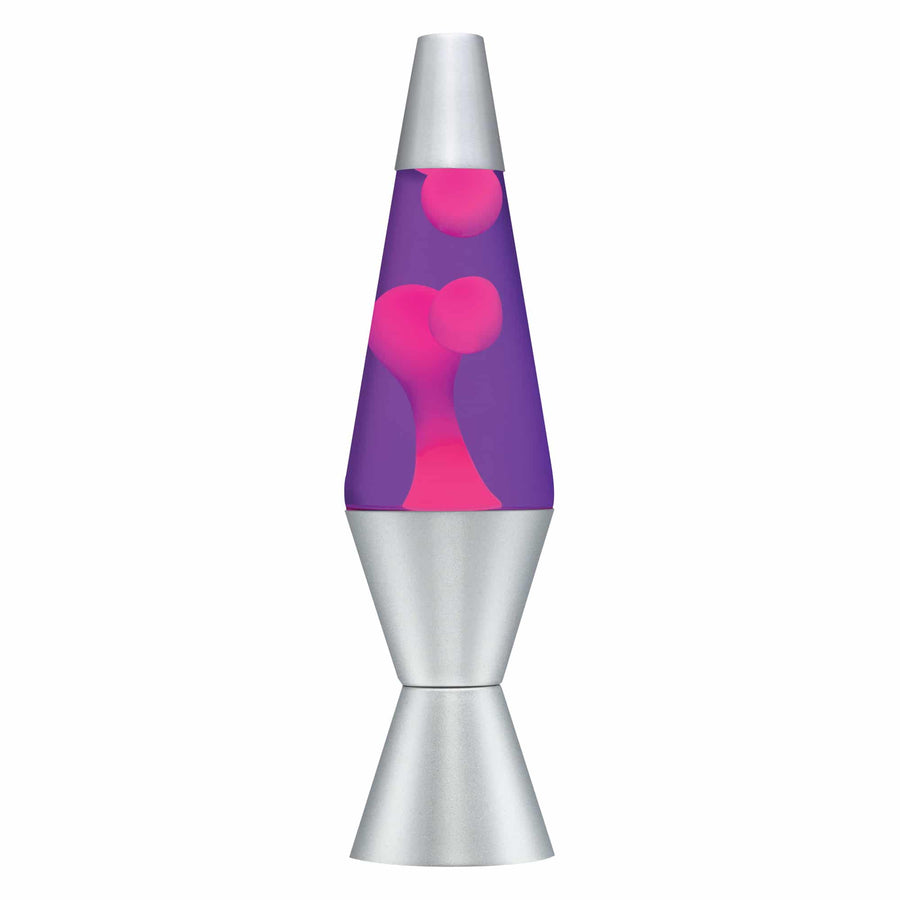 14.5” LAMP – PINK/PURPLE/SILVER P3
